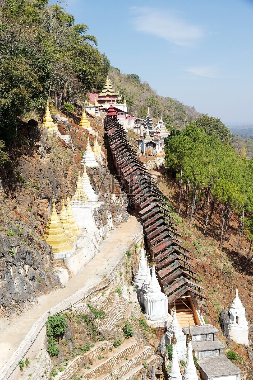 平达亚洞穴照片摄影图片