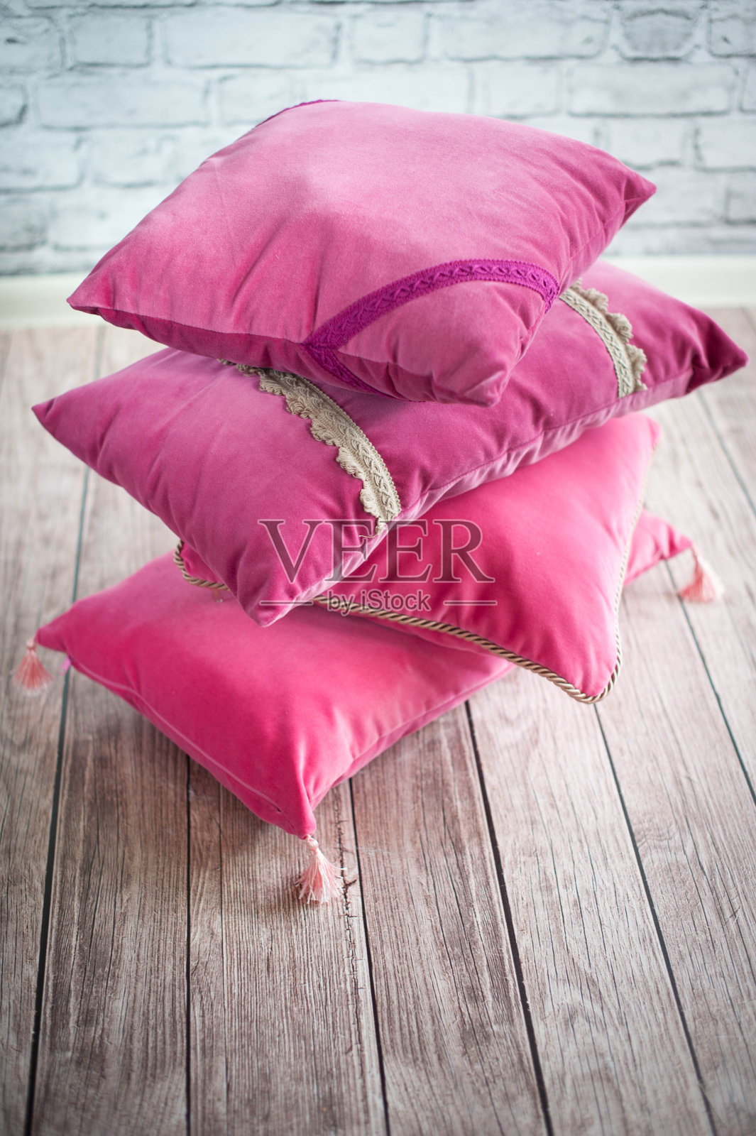 堆枕头照片摄影图片