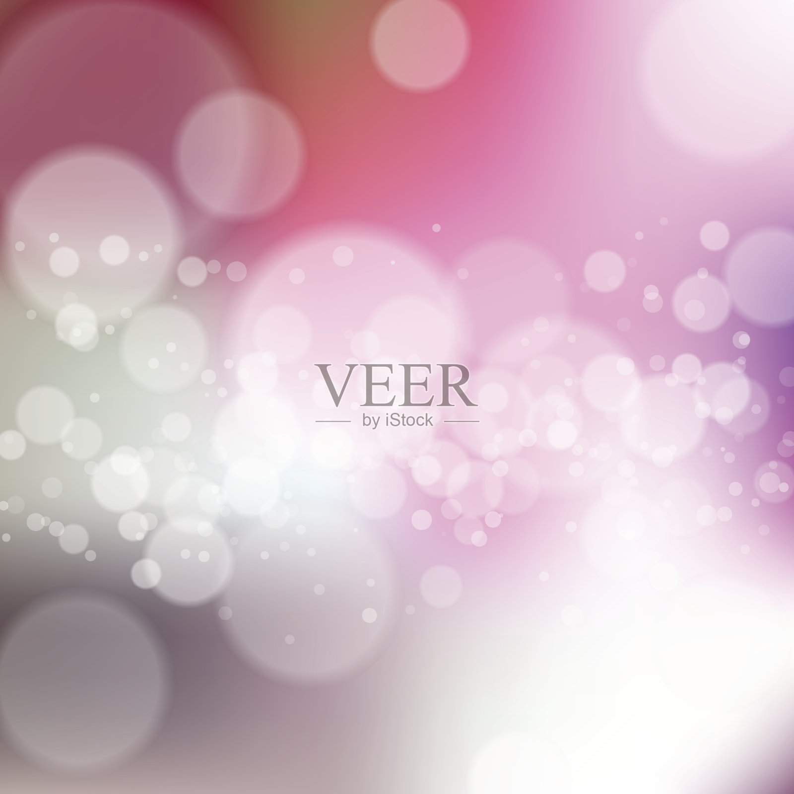 模糊背景与散景插画图片素材