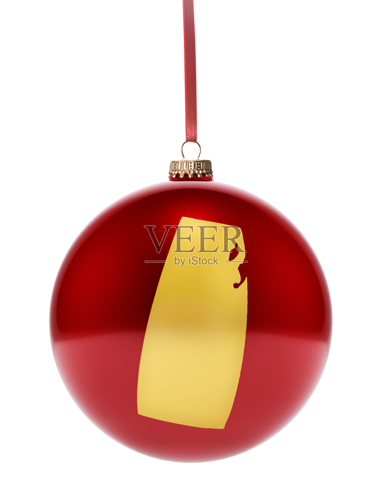 金色萨斯喀彻温省形状的红色小玩意(系列)照片摄影图片