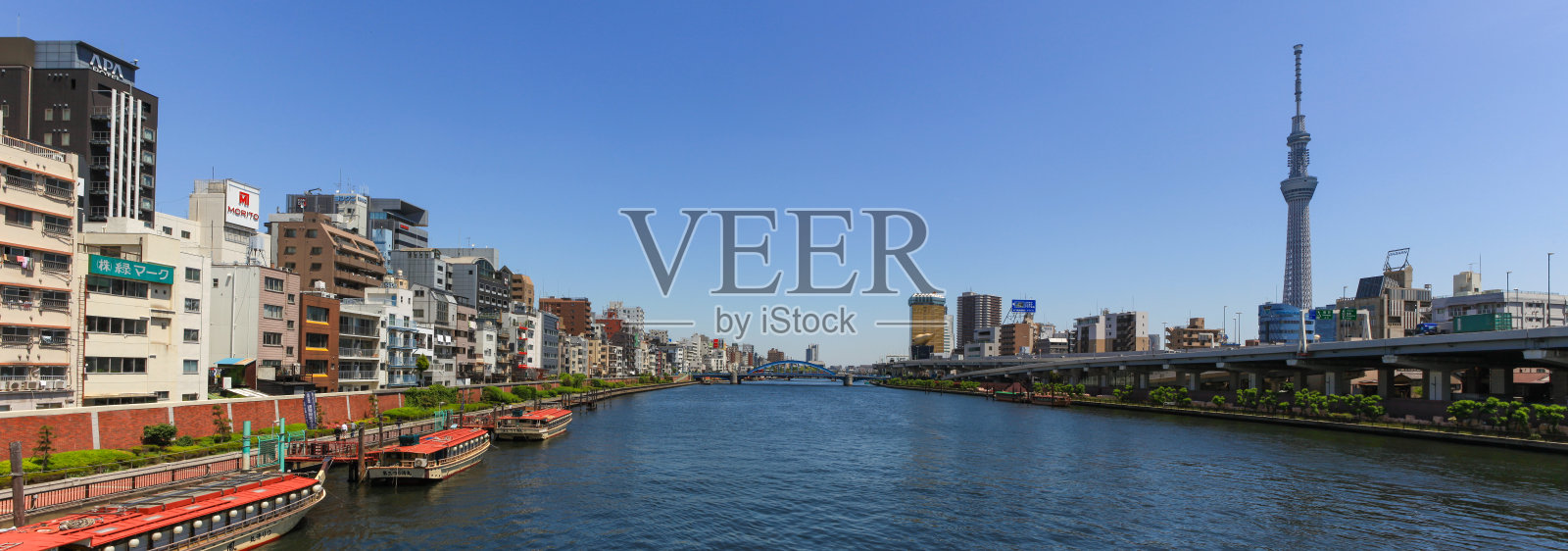 东京白天的天际线照片摄影图片