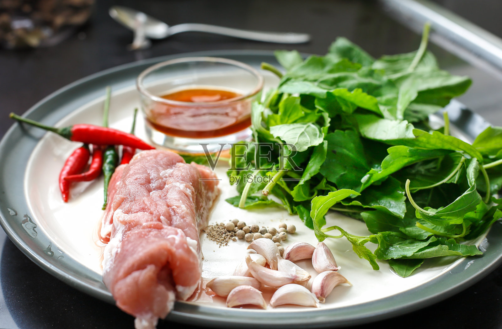 泰国辣的食物照片摄影图片