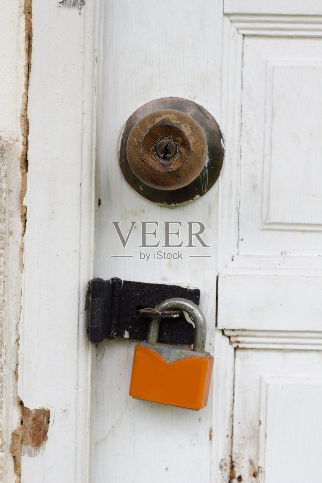 旧钥匙锁住照片摄影图片