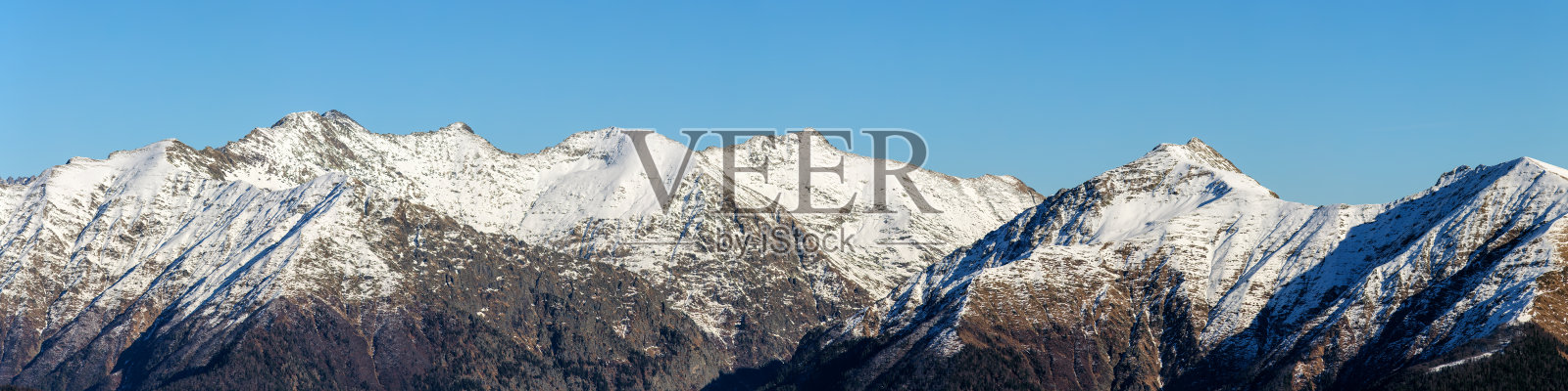 高加索山脉照片摄影图片