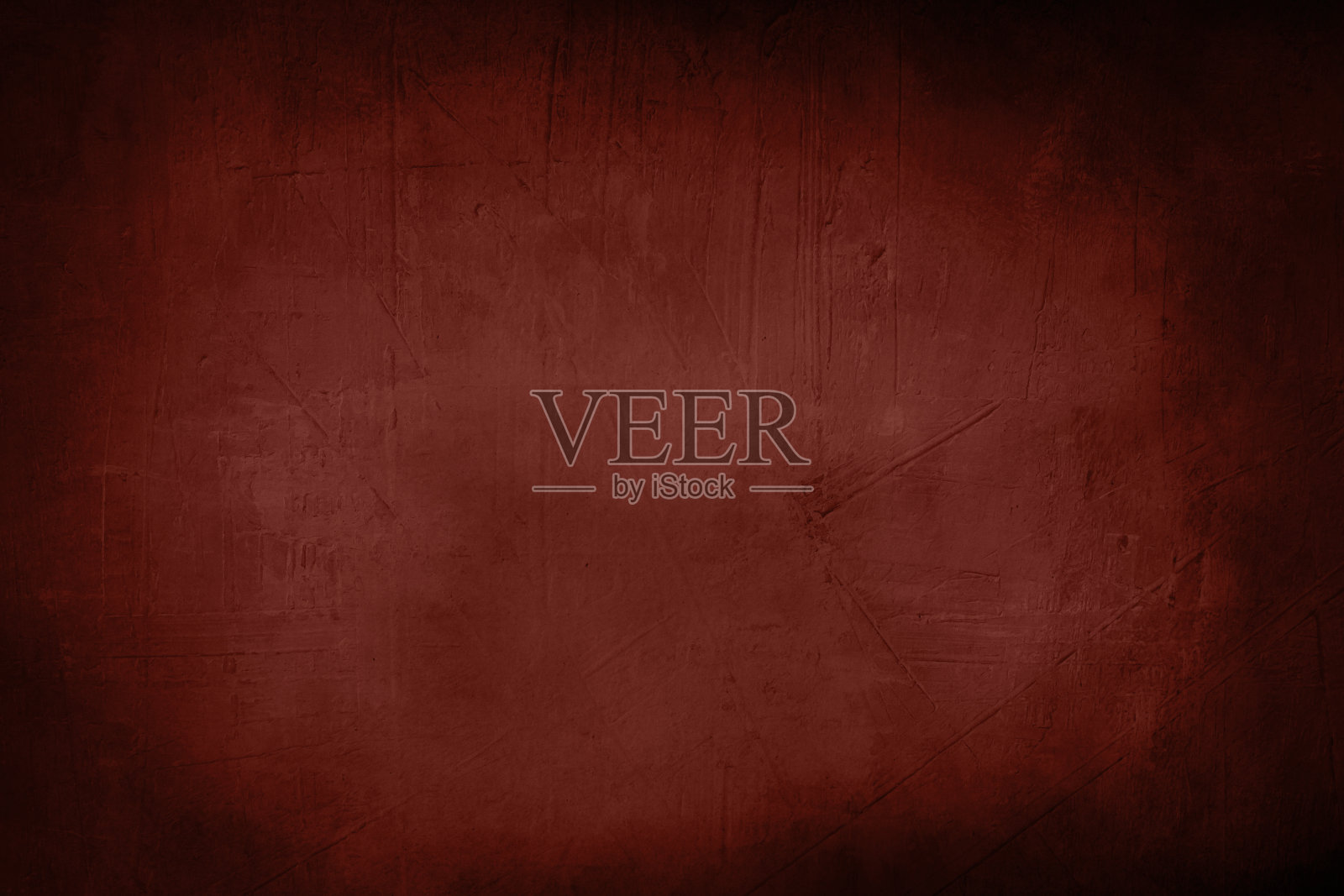 红色的垃圾背景或纹理与黑色的vignette边界照片摄影图片