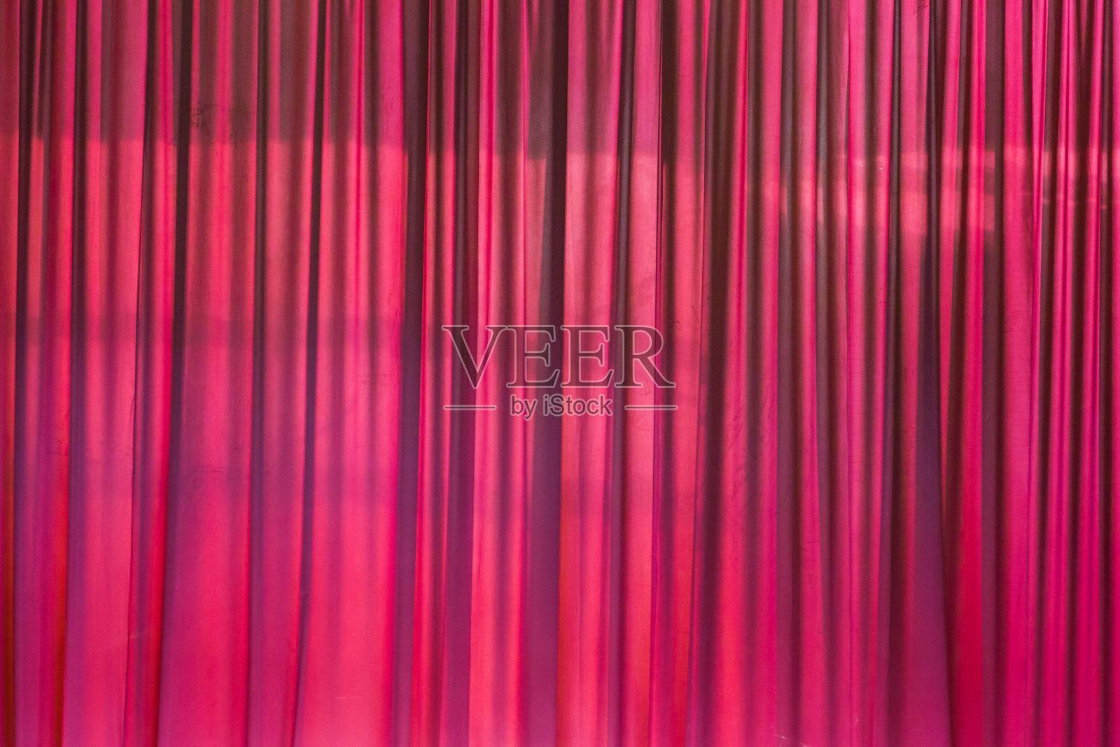 红剧场窗帘照片摄影图片