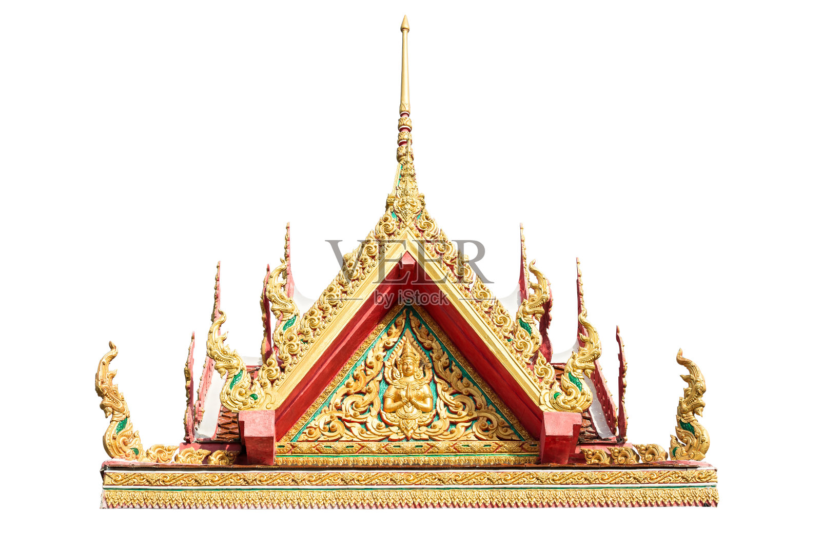 馆人字形屋顶照片摄影图片