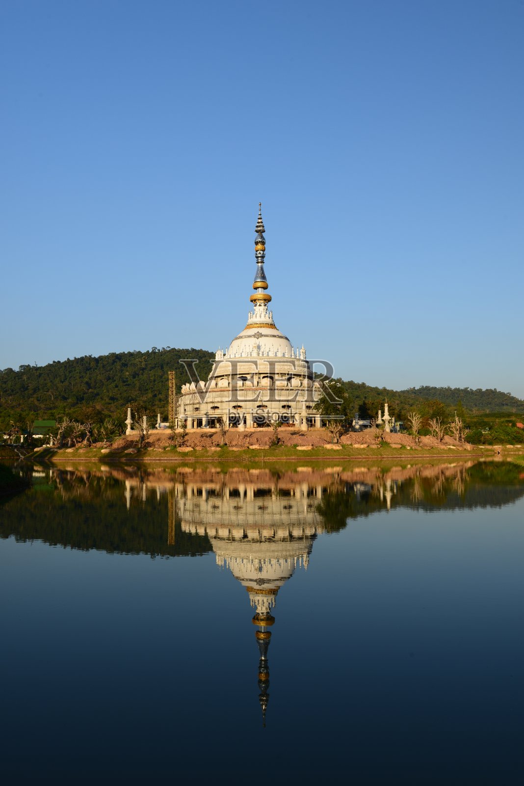 泰国美丽的宝塔照片摄影图片