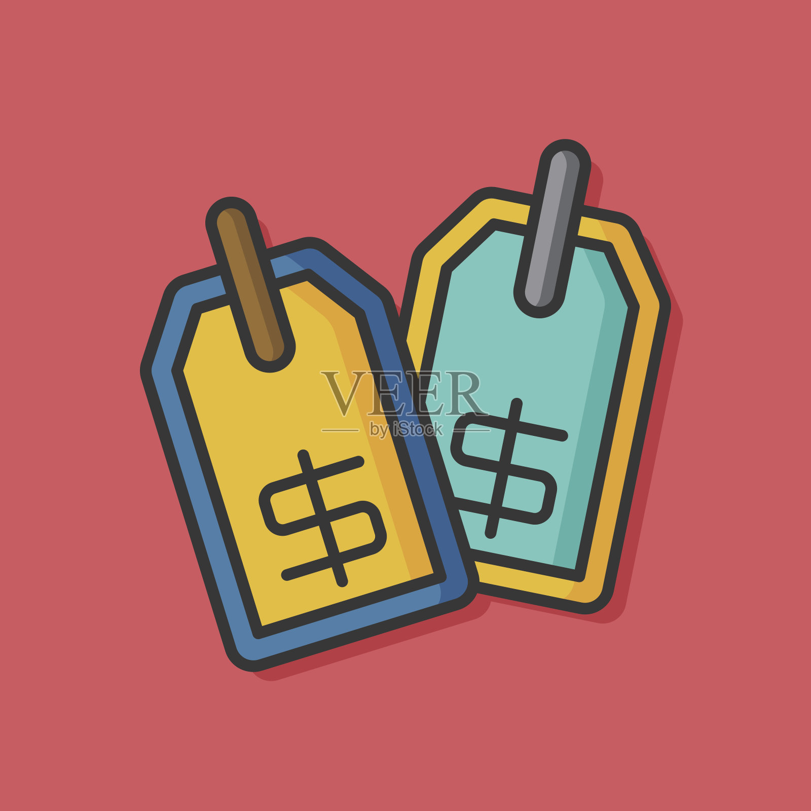 销售价格标签图标设计元素图片