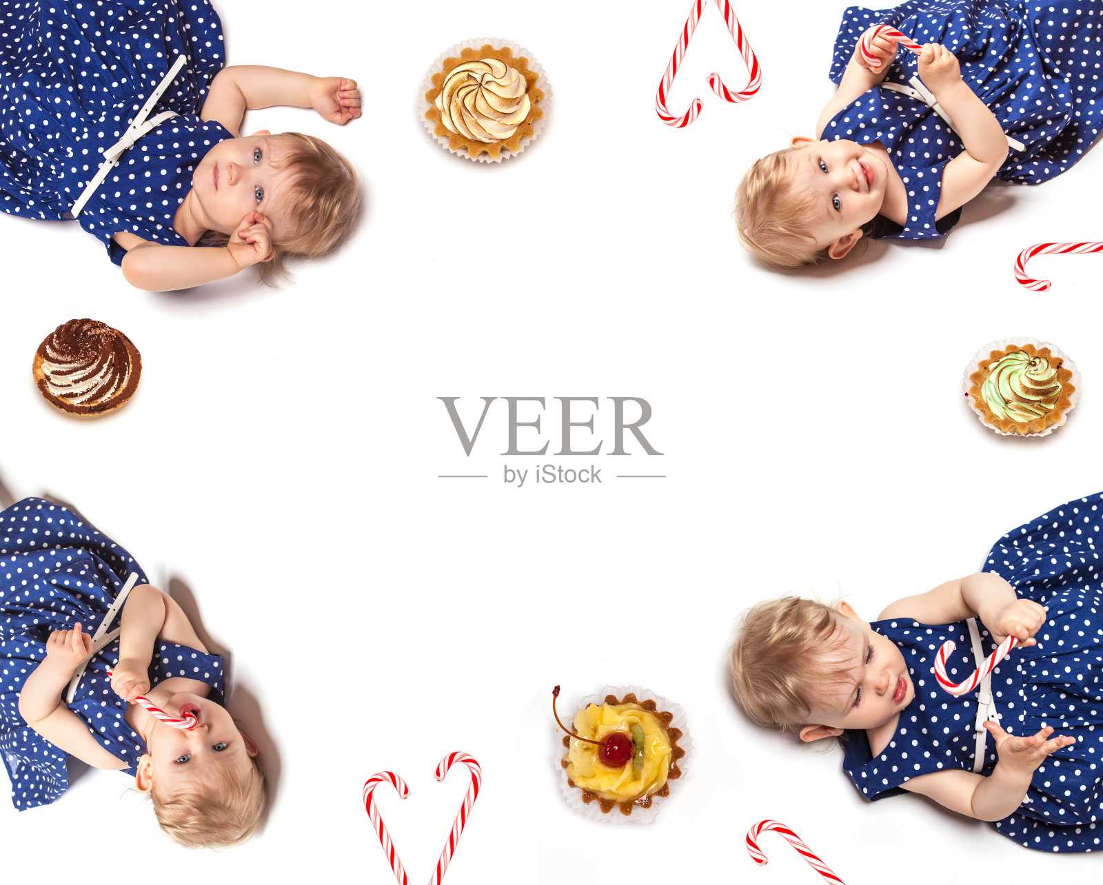 小女孩和糖果照片摄影图片