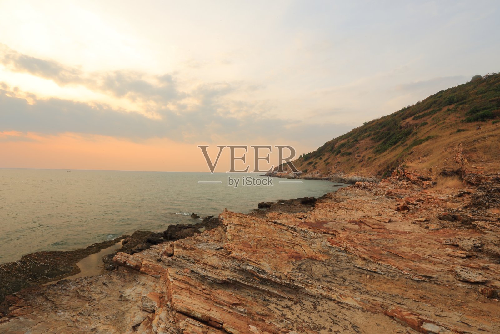 考莱姆亚海滩照片摄影图片