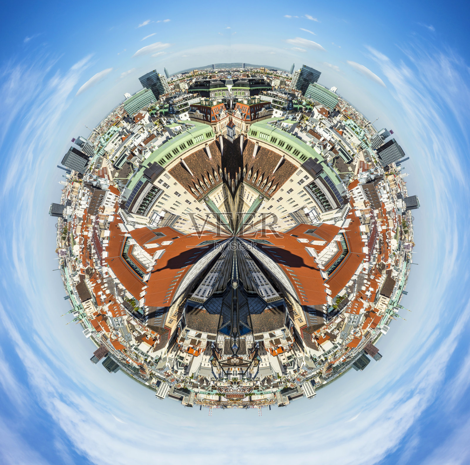 维也纳全景照片摄影图片