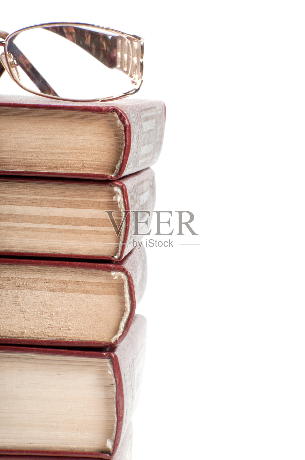 书籍和眼镜照片摄影图片