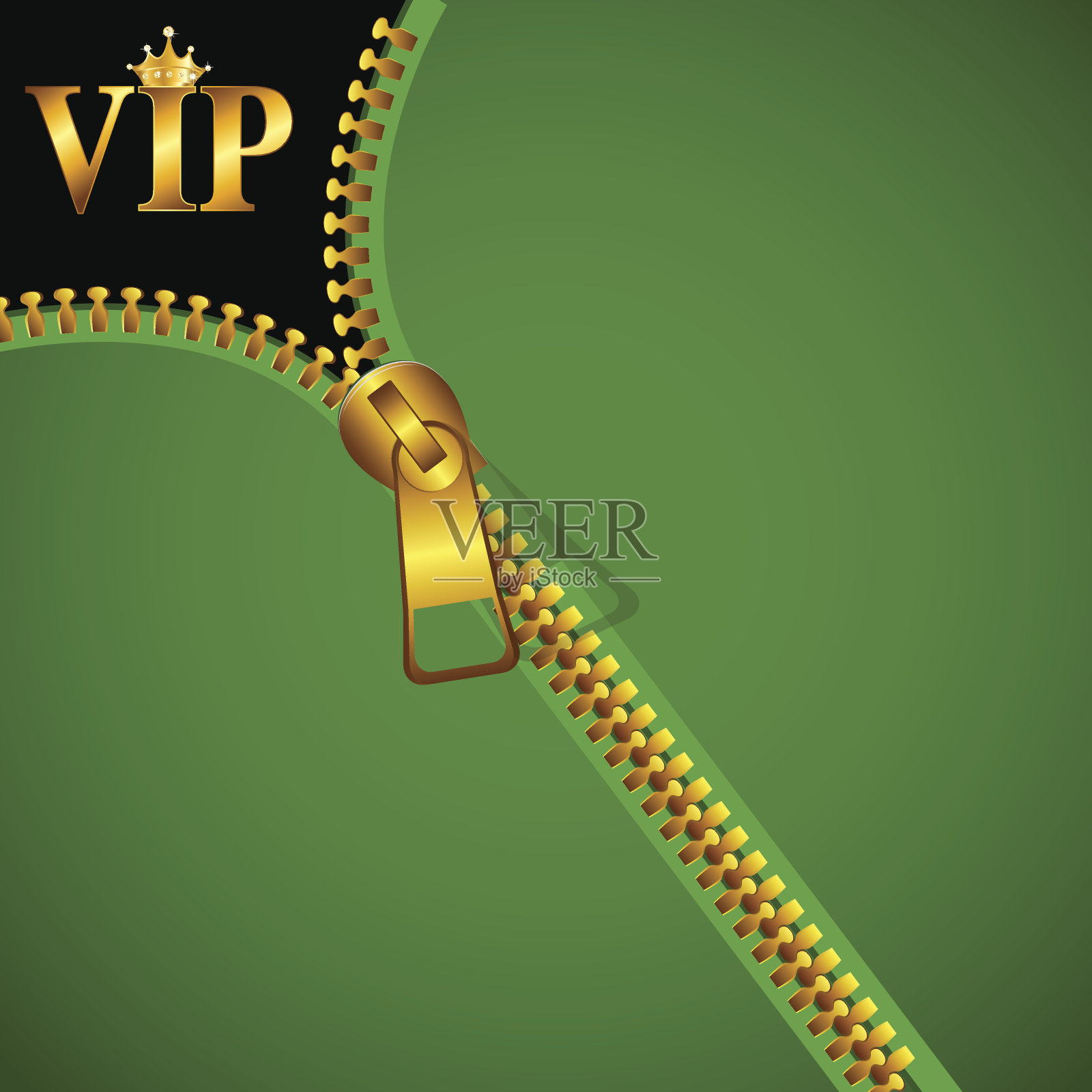 抽象背景与拉链矢量插图插画图片素材