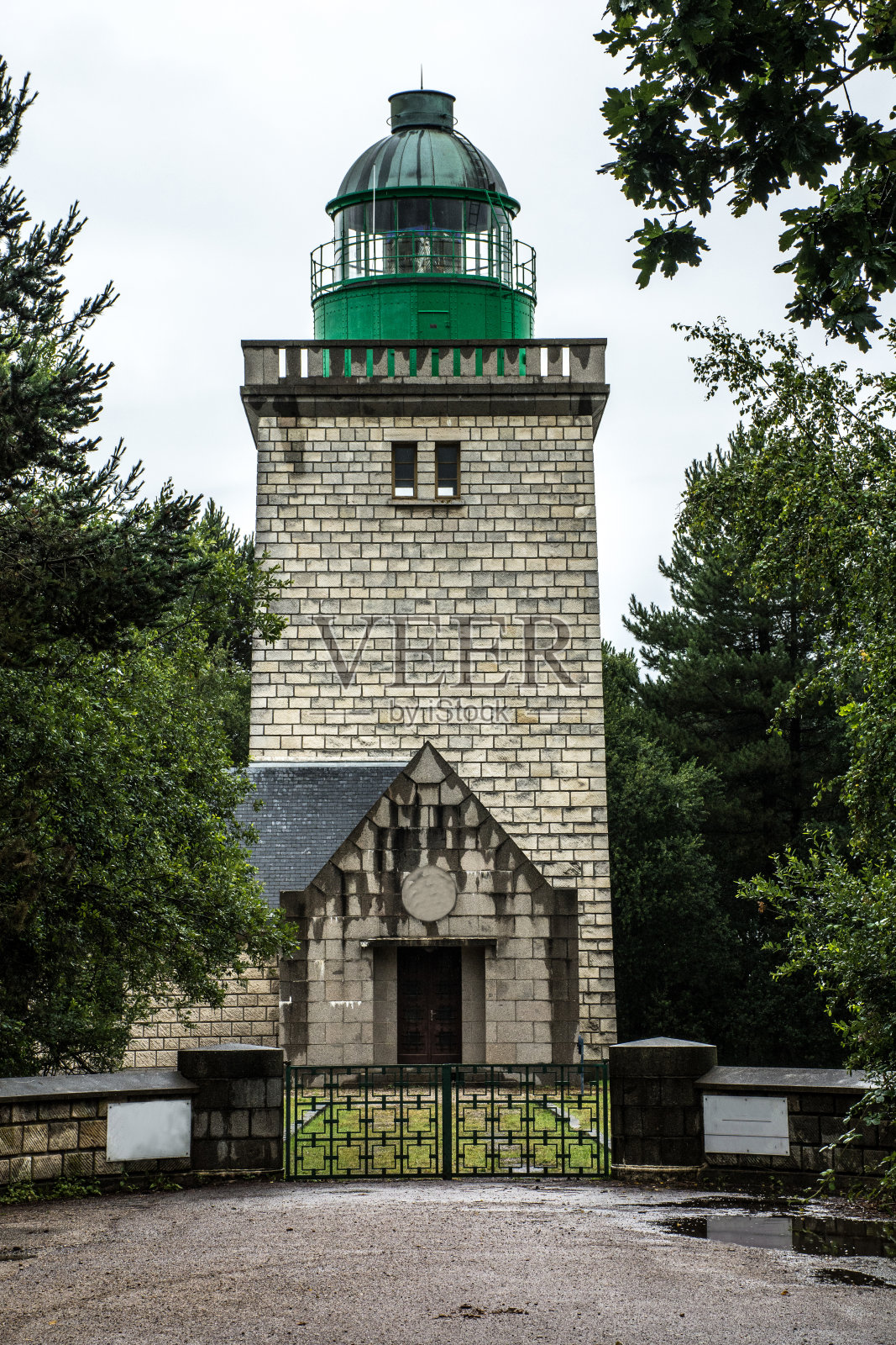 诺曼底的灯塔照片摄影图片