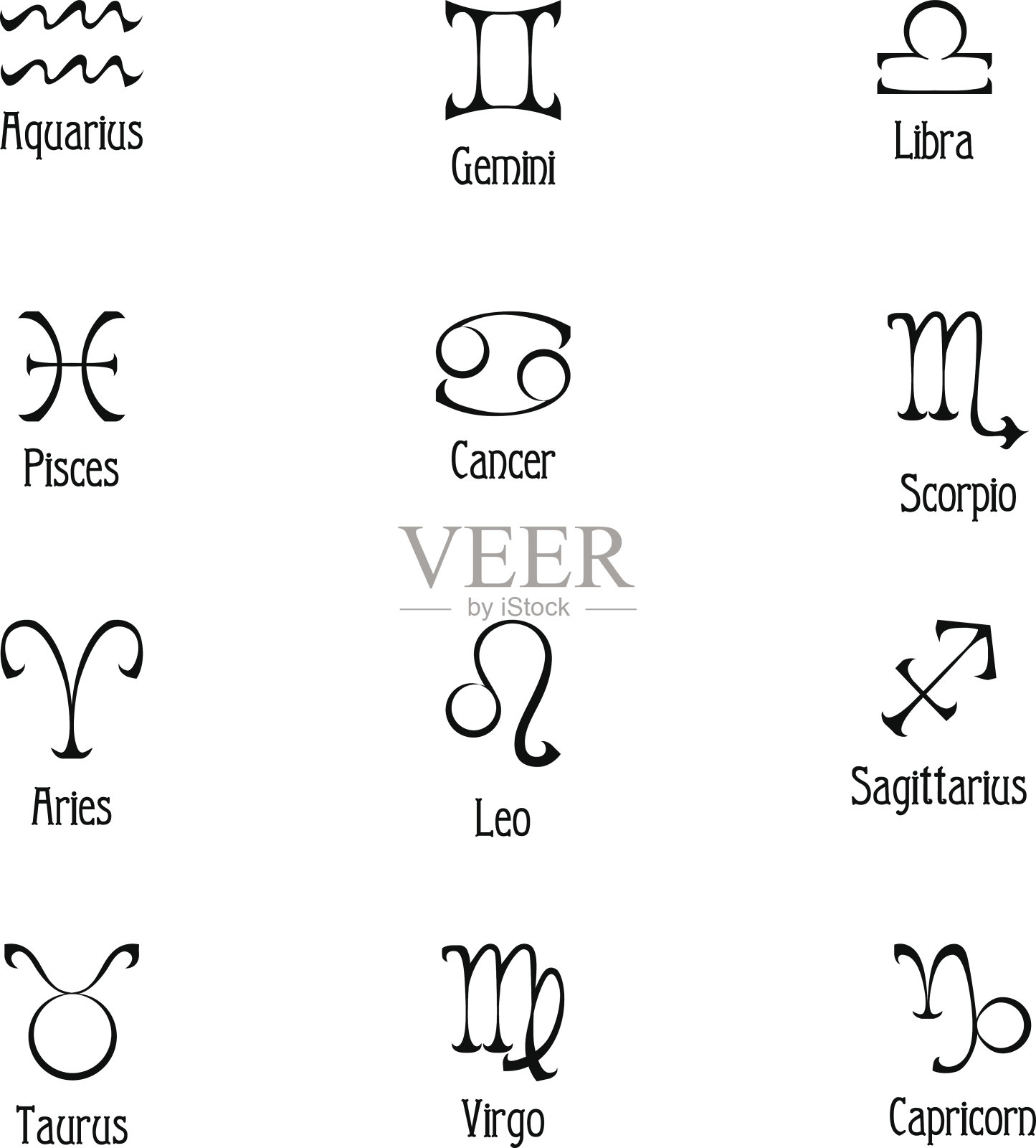 十二生肖插画图片素材