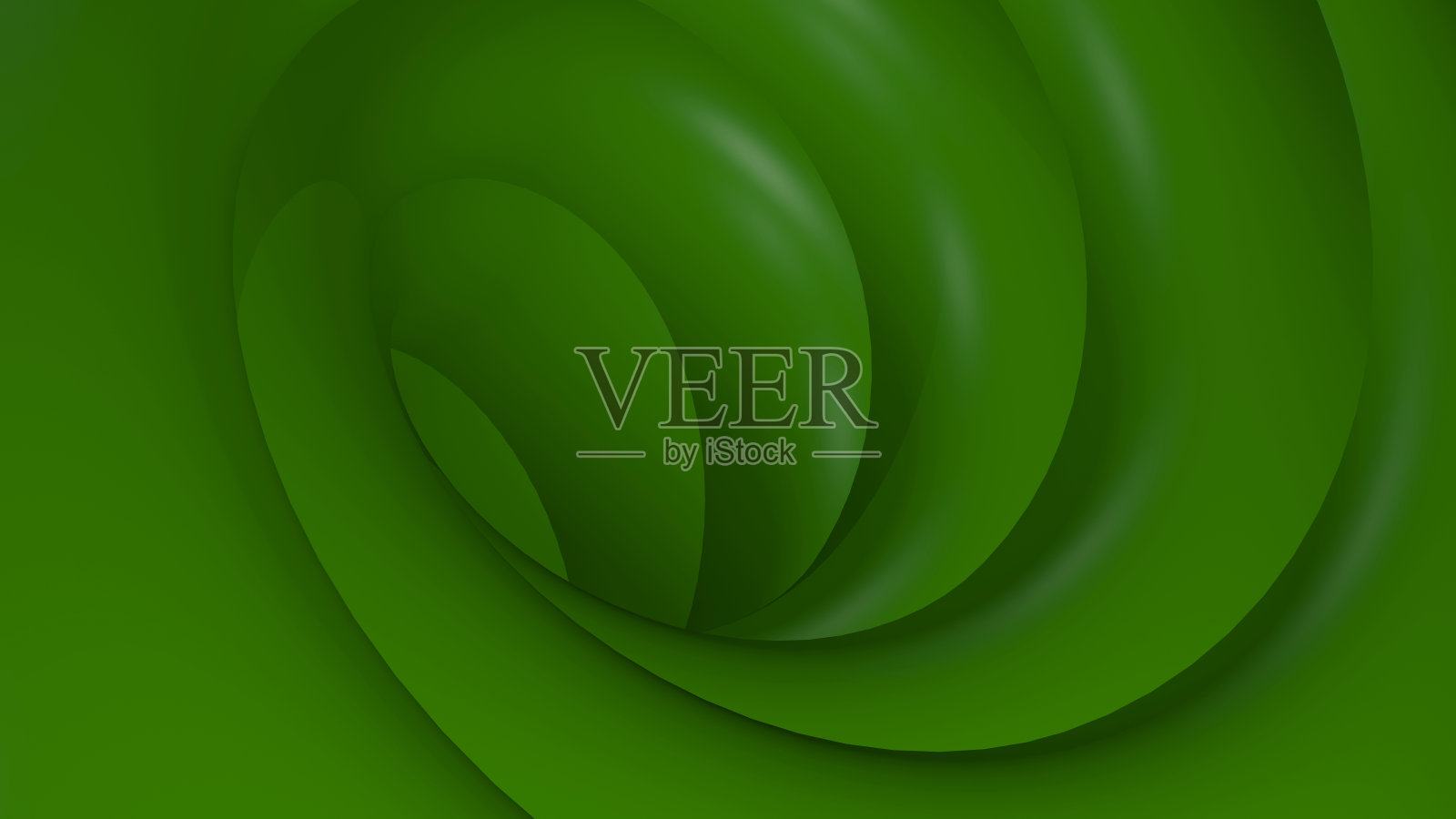 3D插图抽象绿色背景照片摄影图片