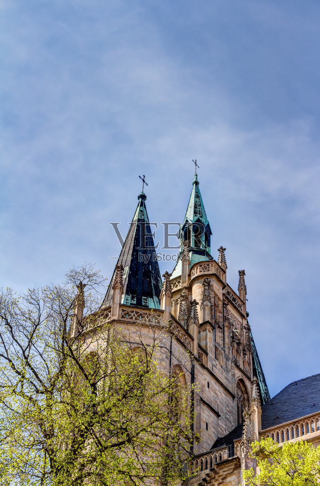 天主教埃尔福特大教堂照片摄影图片