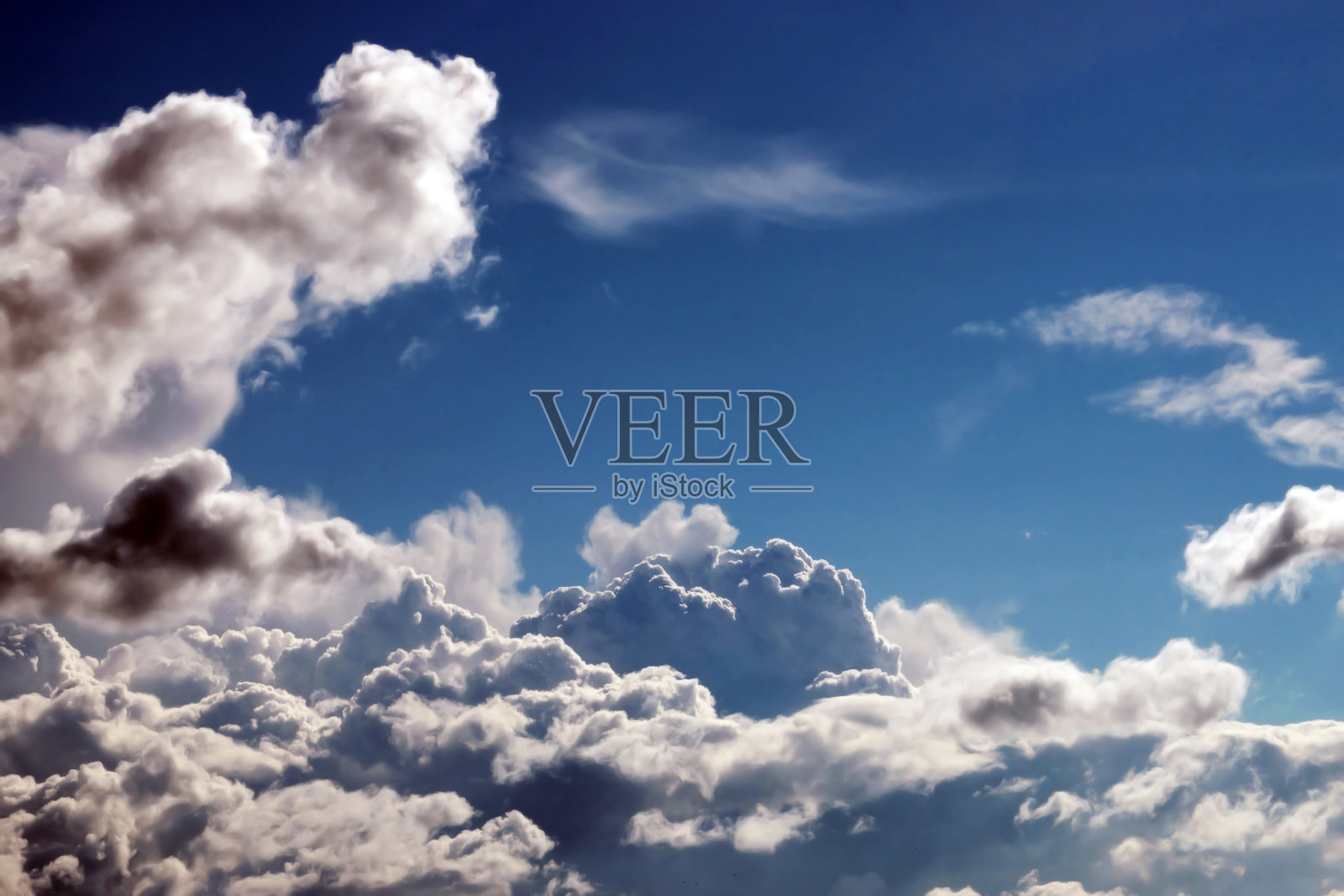 蓝天白云的风景照片摄影图片