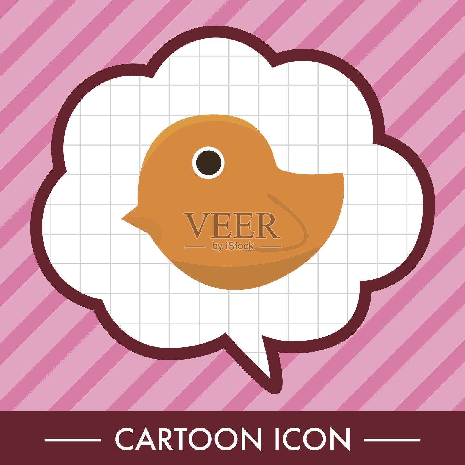 宝宝玩具鸭的主题元素插画图片素材