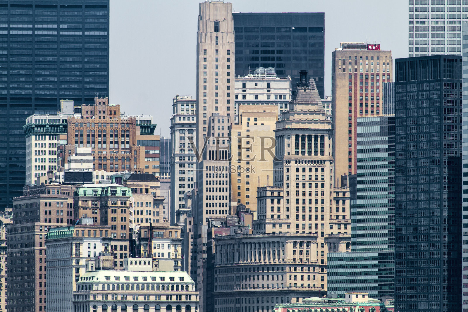 纽约，地平线照片摄影图片