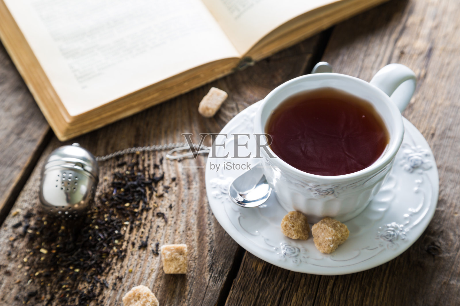 老式的茶照片摄影图片