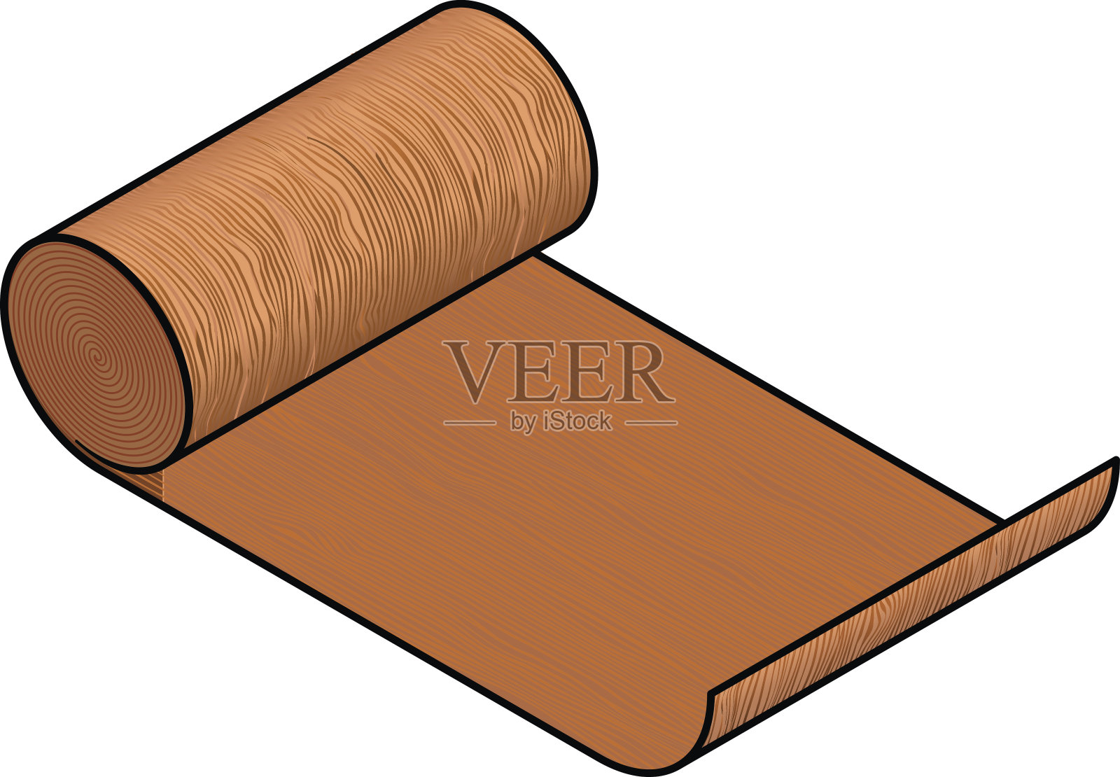 工业材料卷设计元素图片