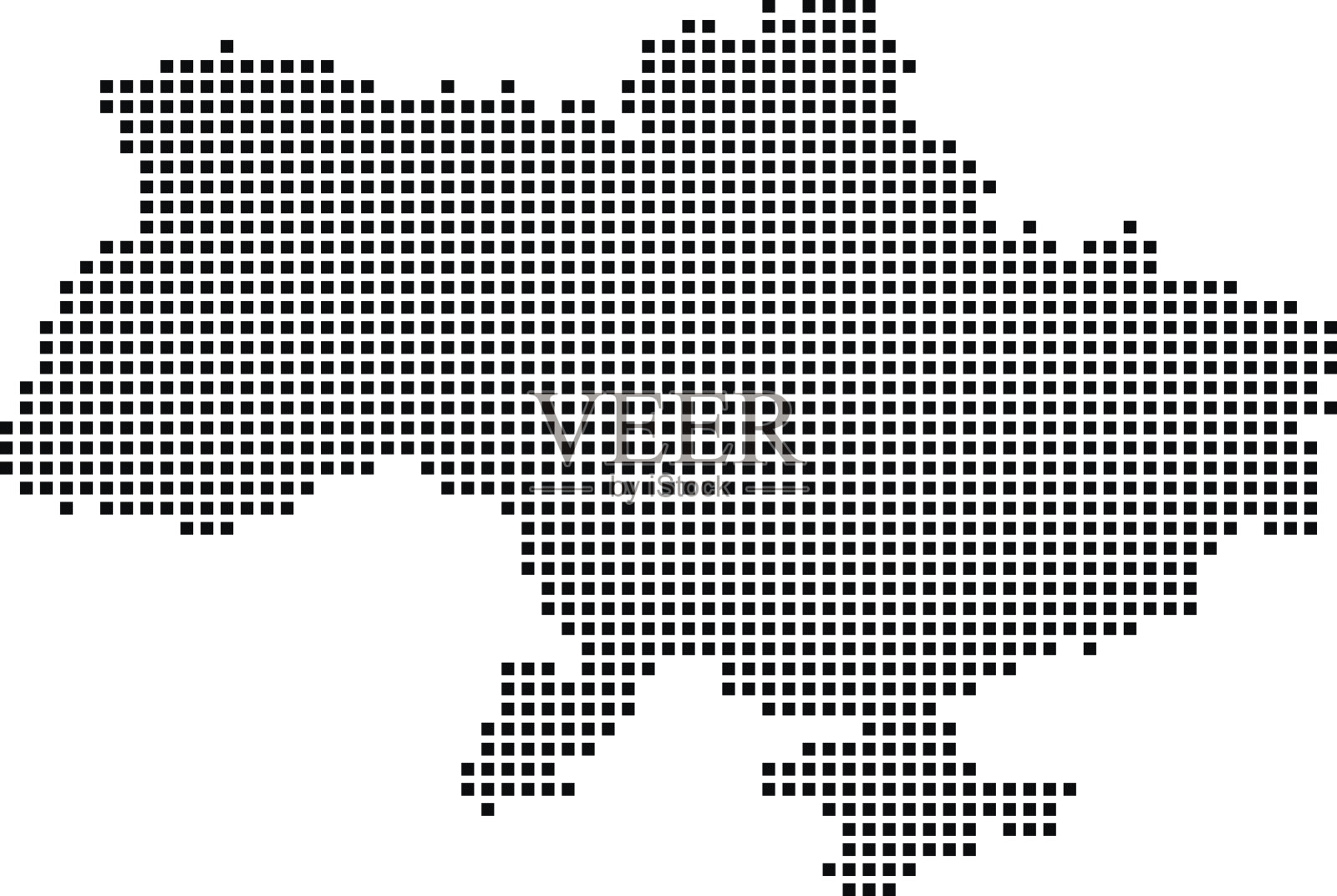 乌克兰地图插画图片素材