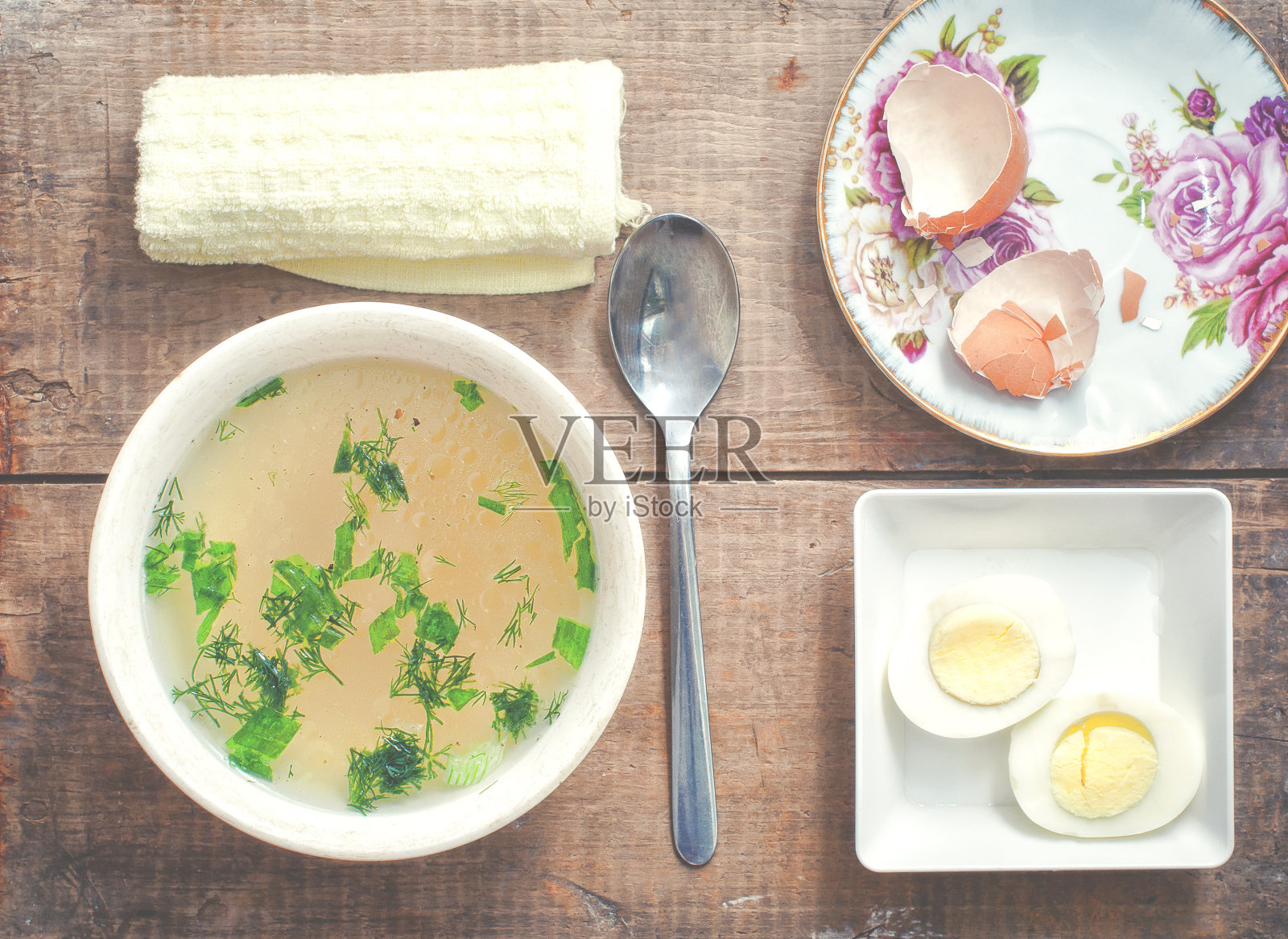 鸡汤照片摄影图片