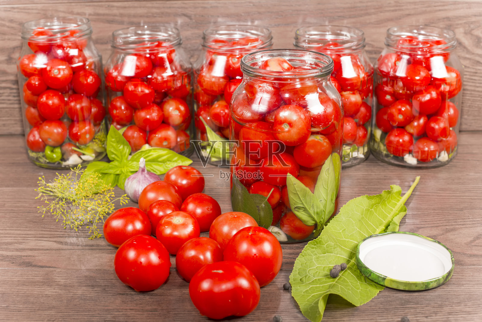 番茄罐头照片摄影图片