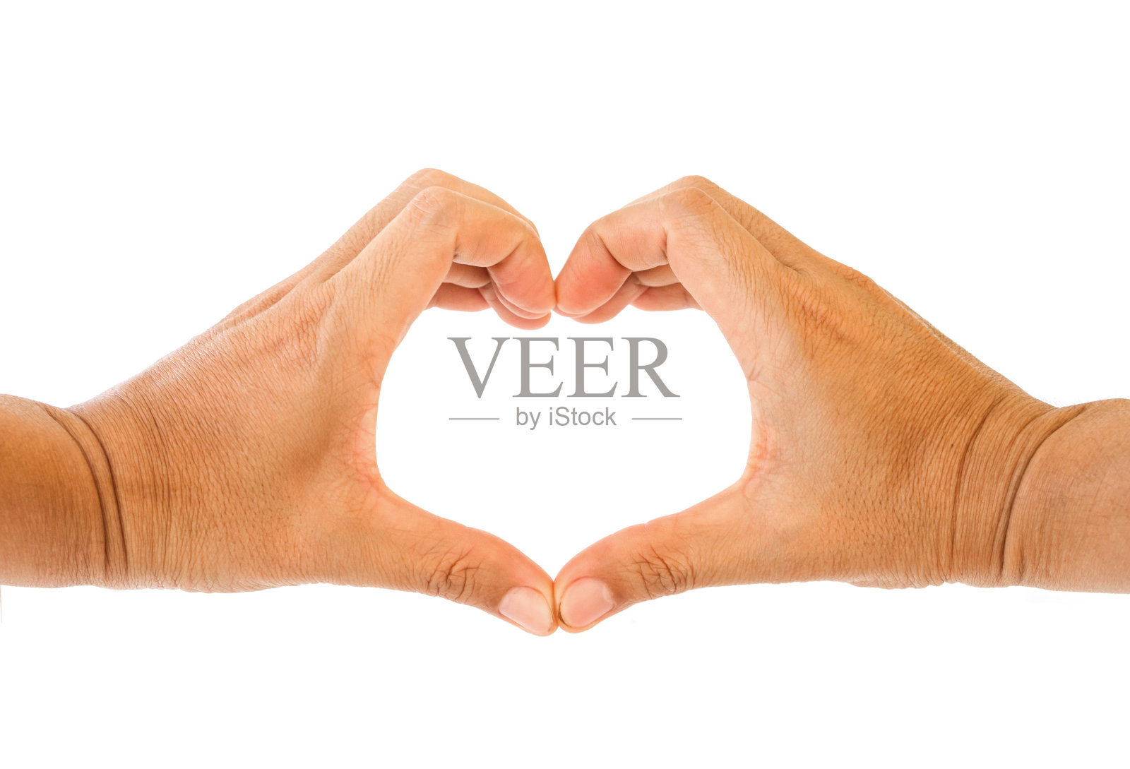 手呈心形照片摄影图片