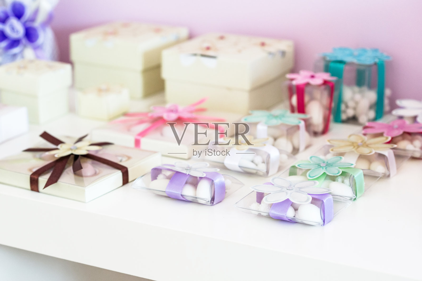 婚礼礼品照片摄影图片