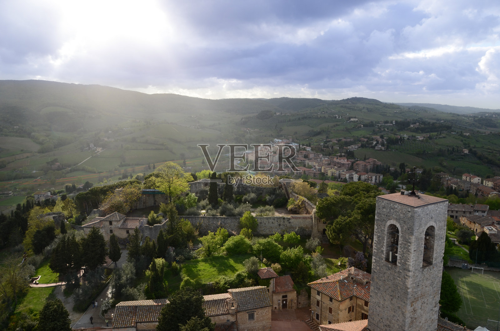 圣吉米尼亚诺照片摄影图片