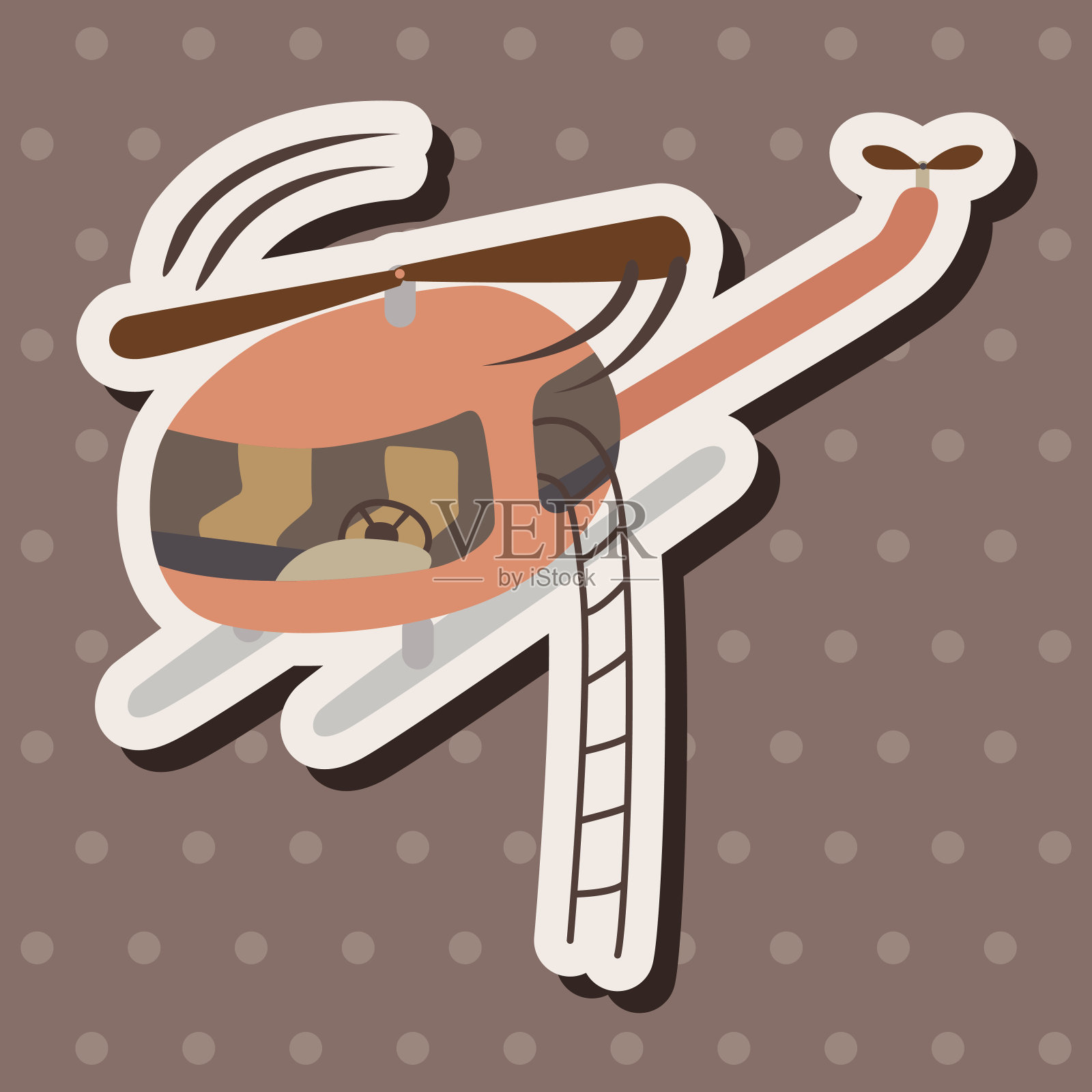 直升机主题元素设计元素图片