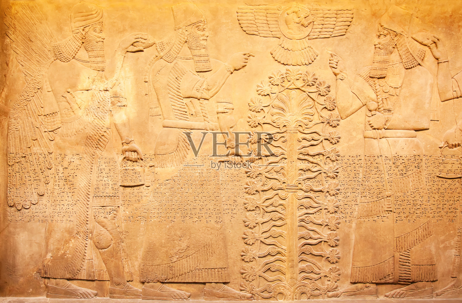 苏美尔文物照片摄影图片