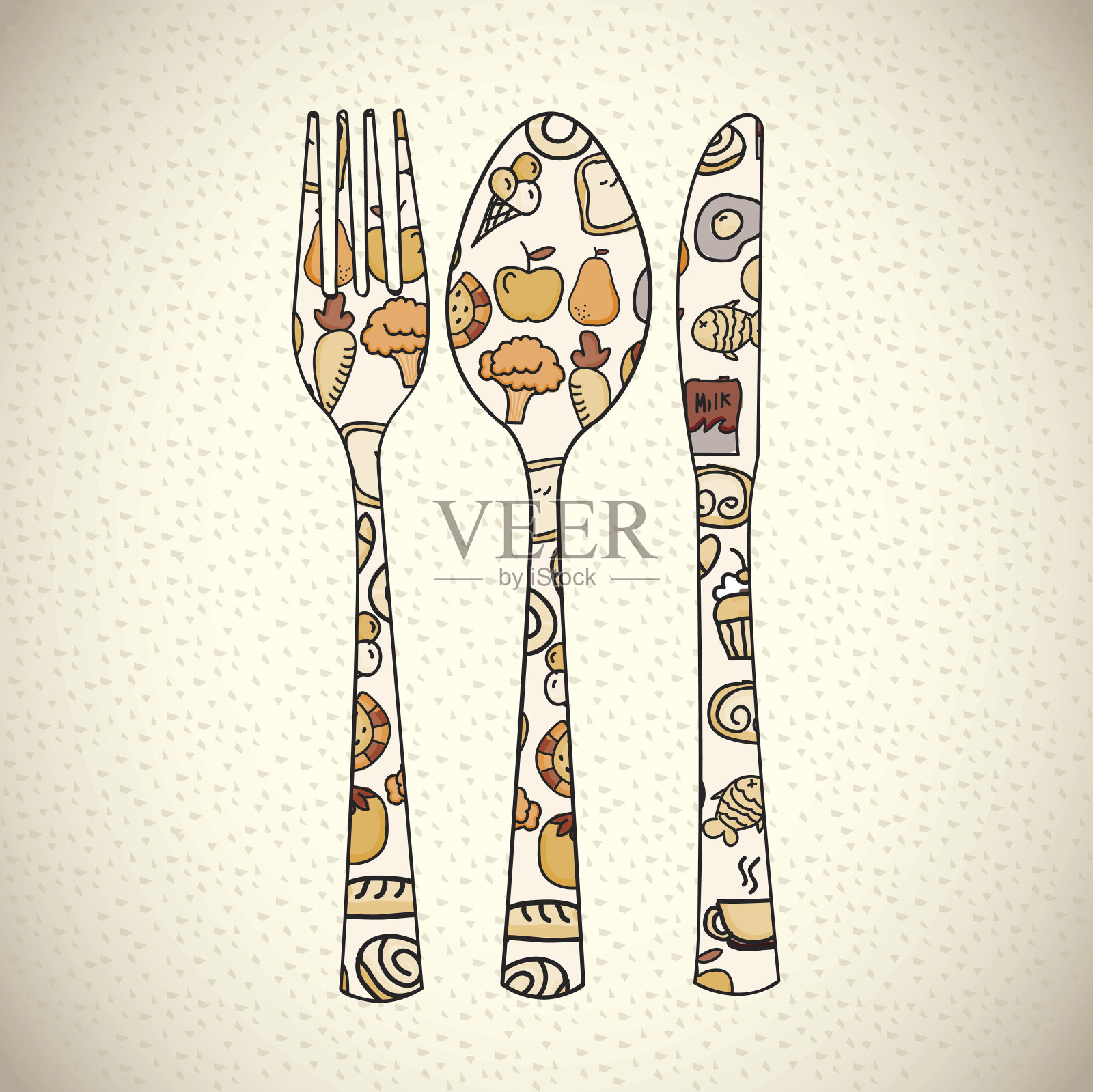 面包店插画图片素材