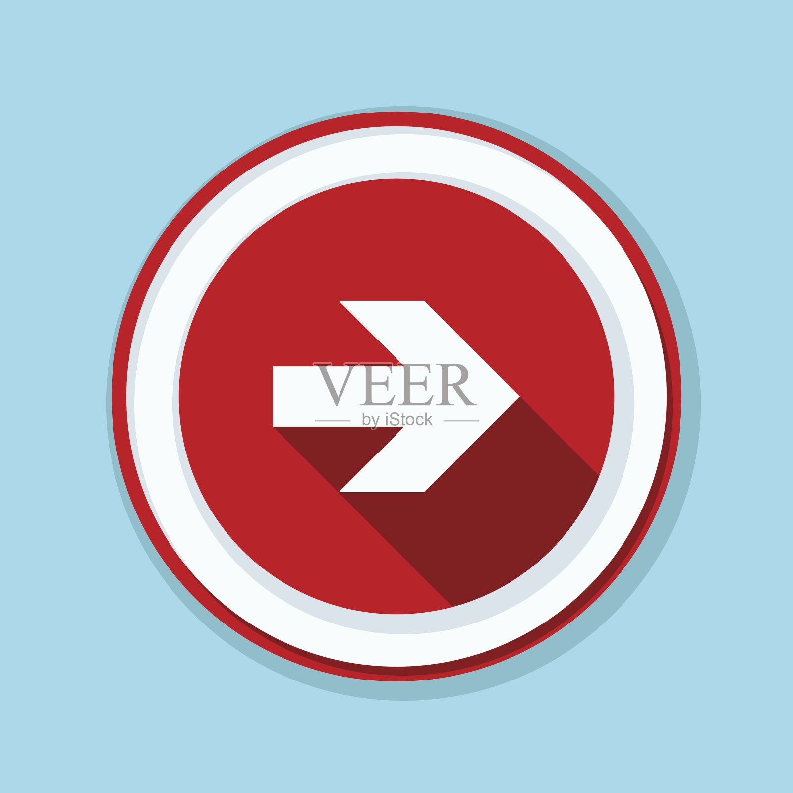 右箭头符号说明设计元素图片