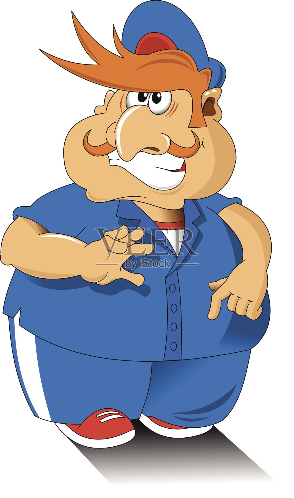 新水管工插画图片素材