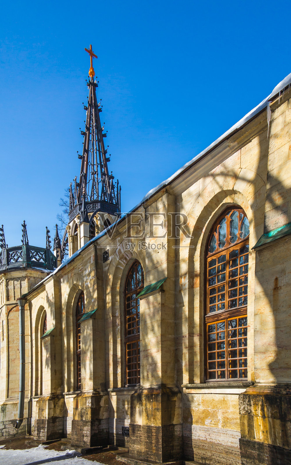 圣使徒彼得和保罗教堂。照片摄影图片