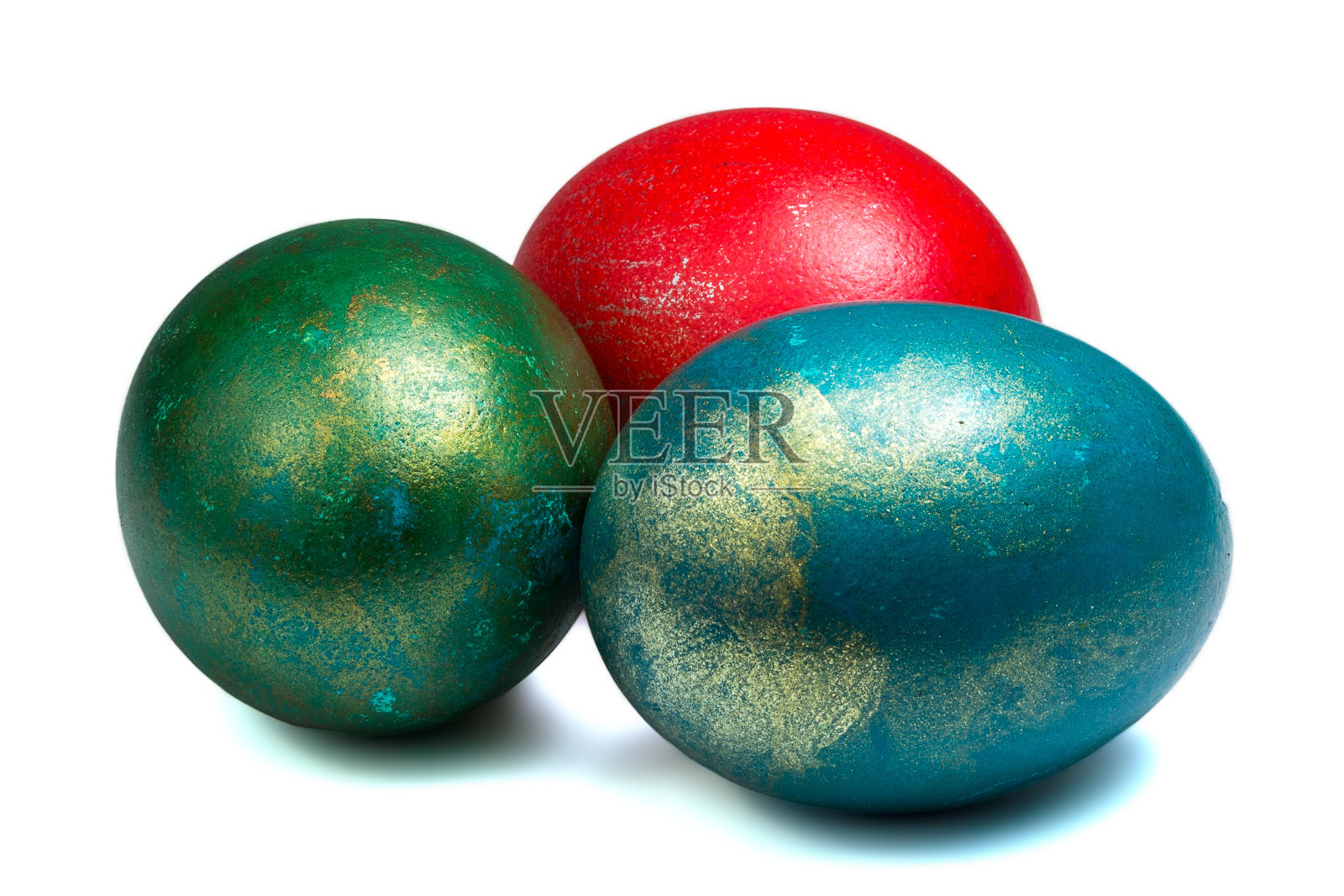 画复活节彩蛋照片摄影图片