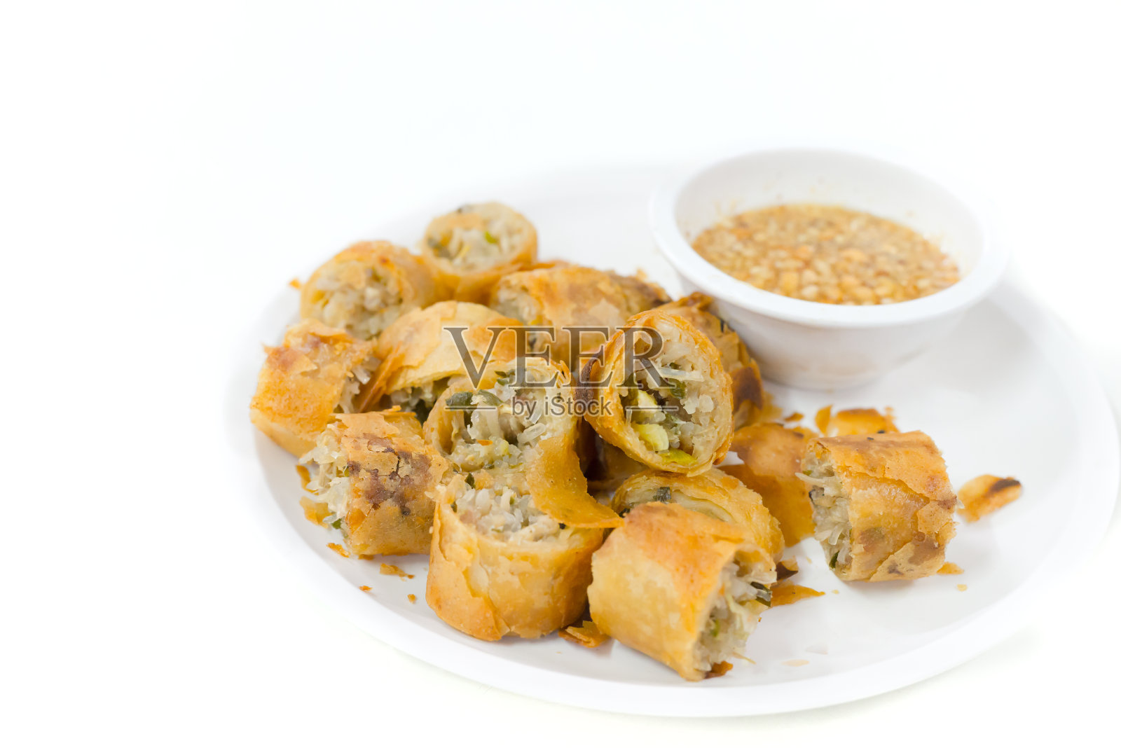 春卷照片摄影图片