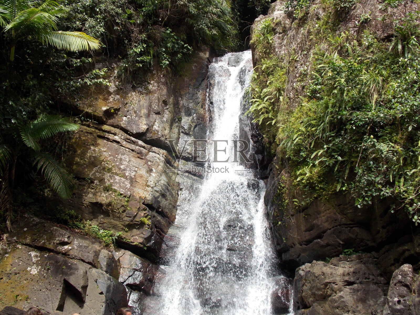 我的瀑布照片摄影图片