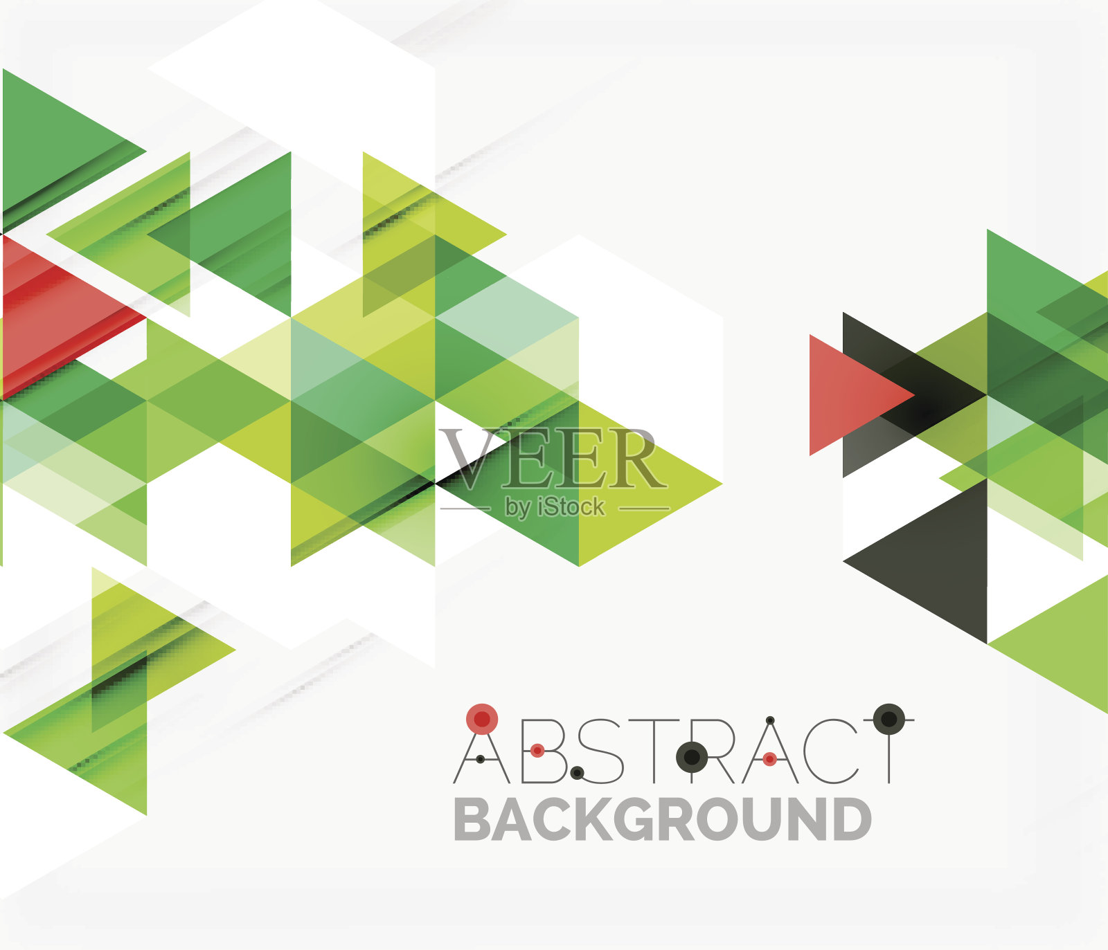 抽象的几何背景。现代重叠的三角形插画图片素材