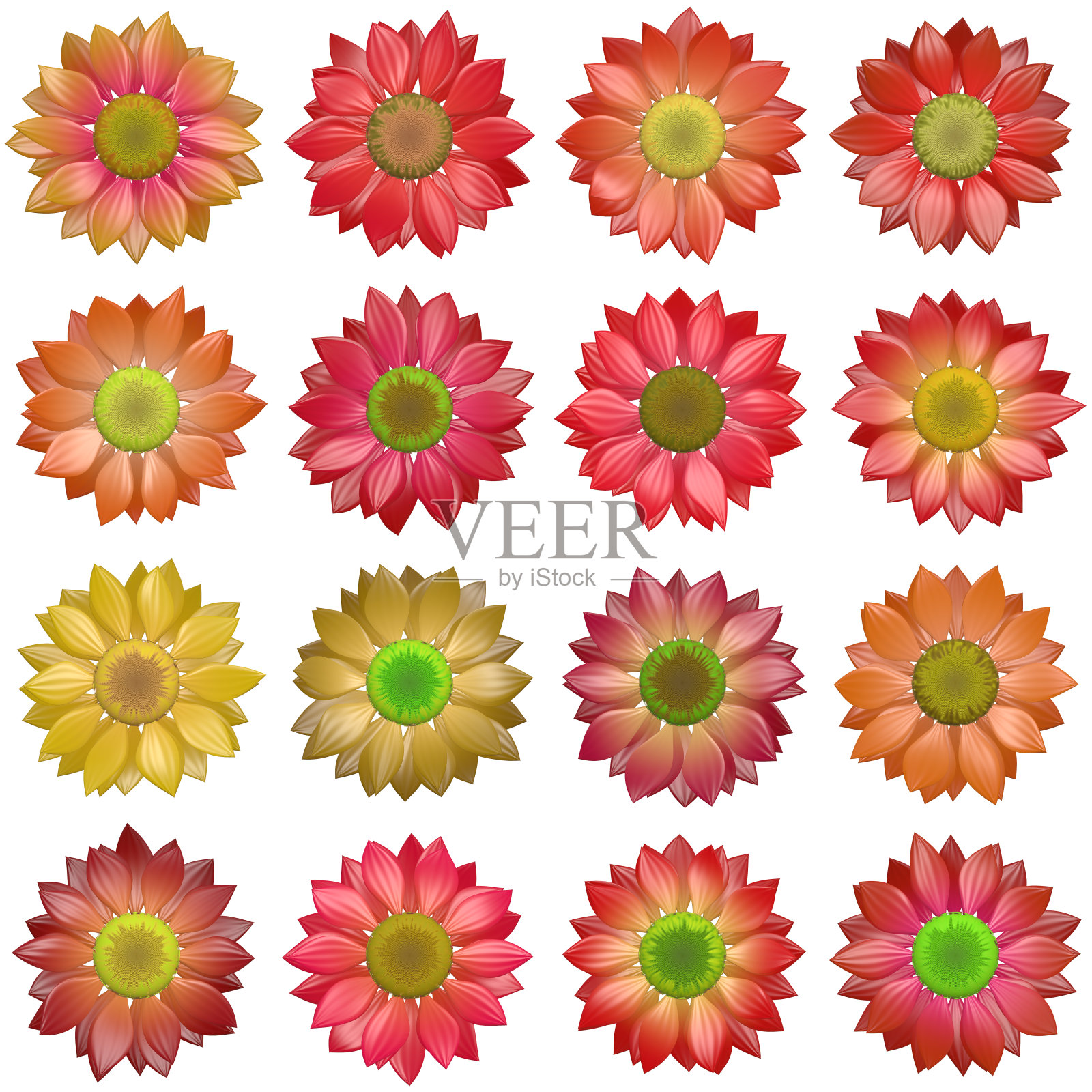 布鲁姆集生成纹理插画图片素材