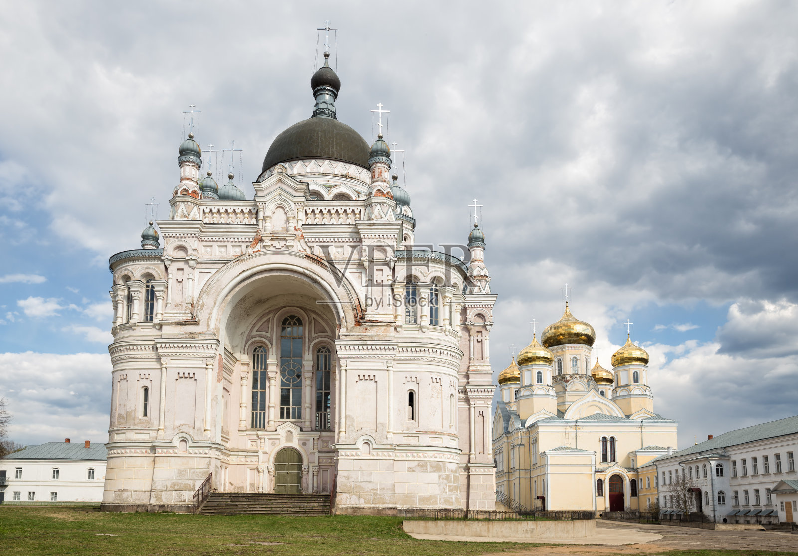 俄罗斯Vyshny Volochyok修道院照片摄影图片