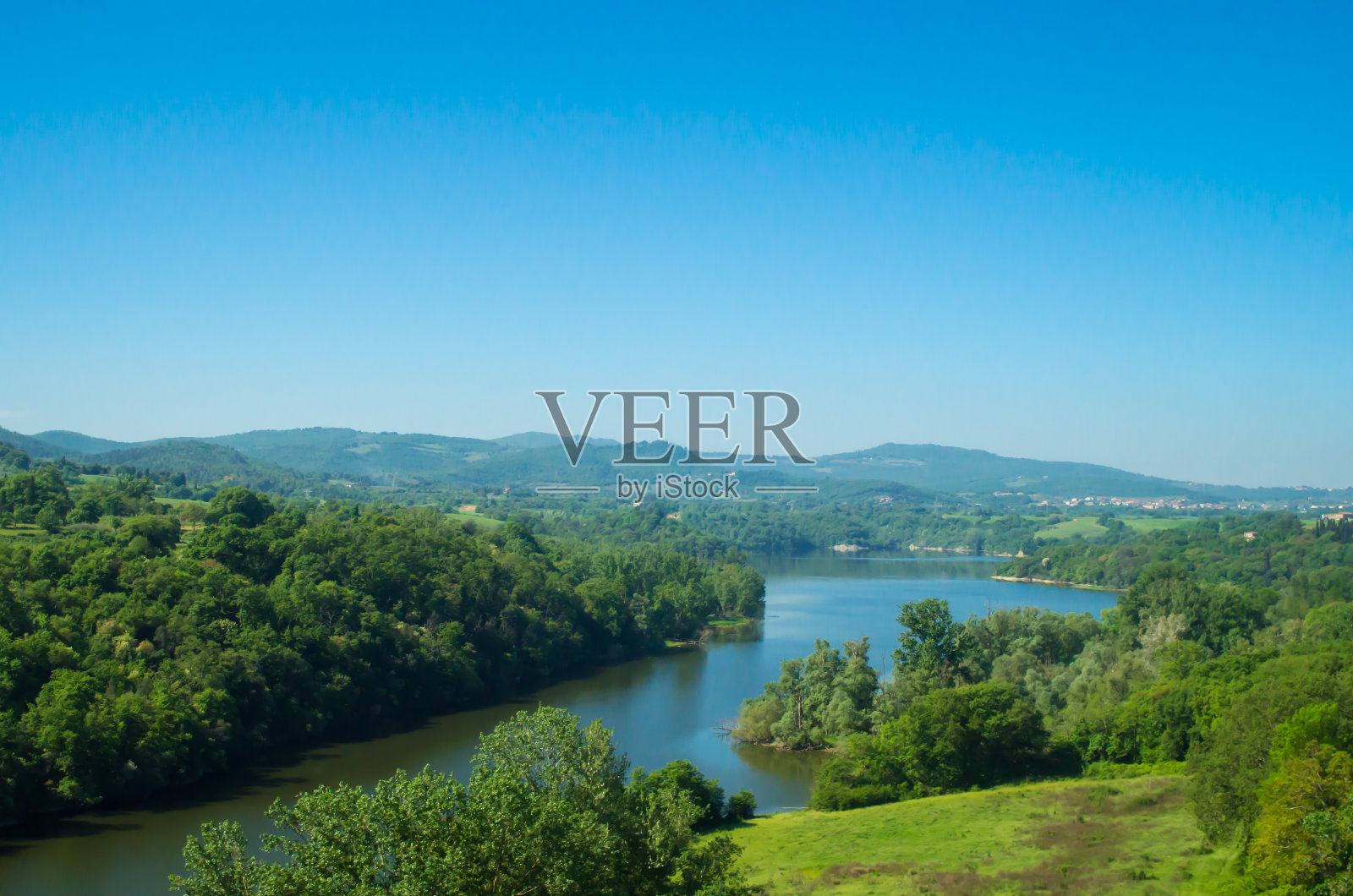 意大利河全景照片摄影图片