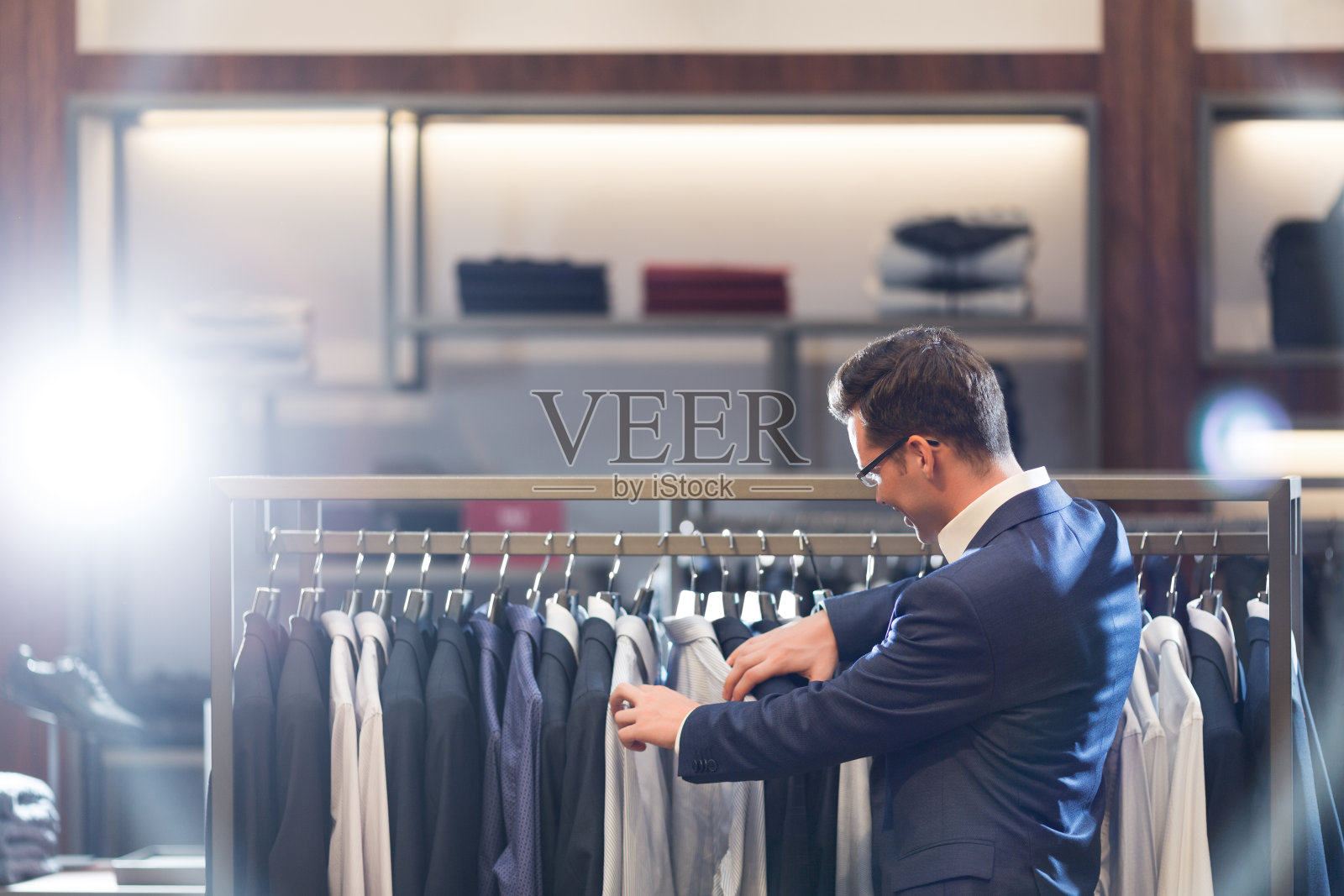 有吸引力的商人照片摄影图片