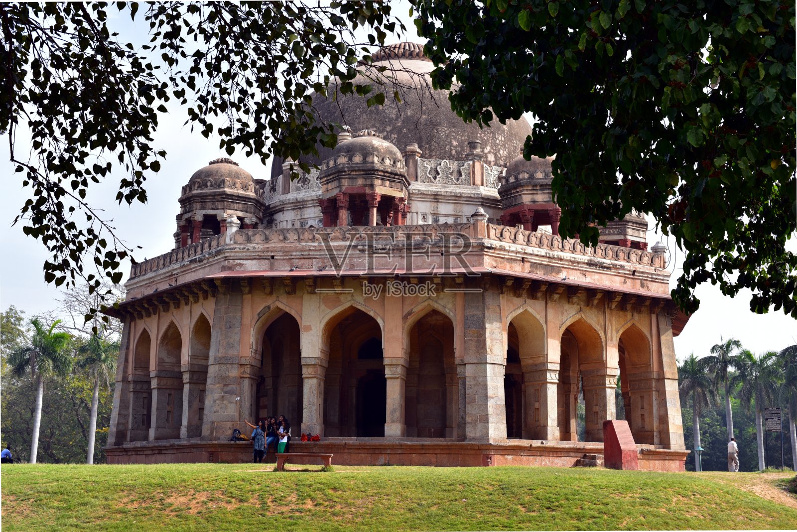 洛迪花园穆罕默德·沙阿之墓照片摄影图片