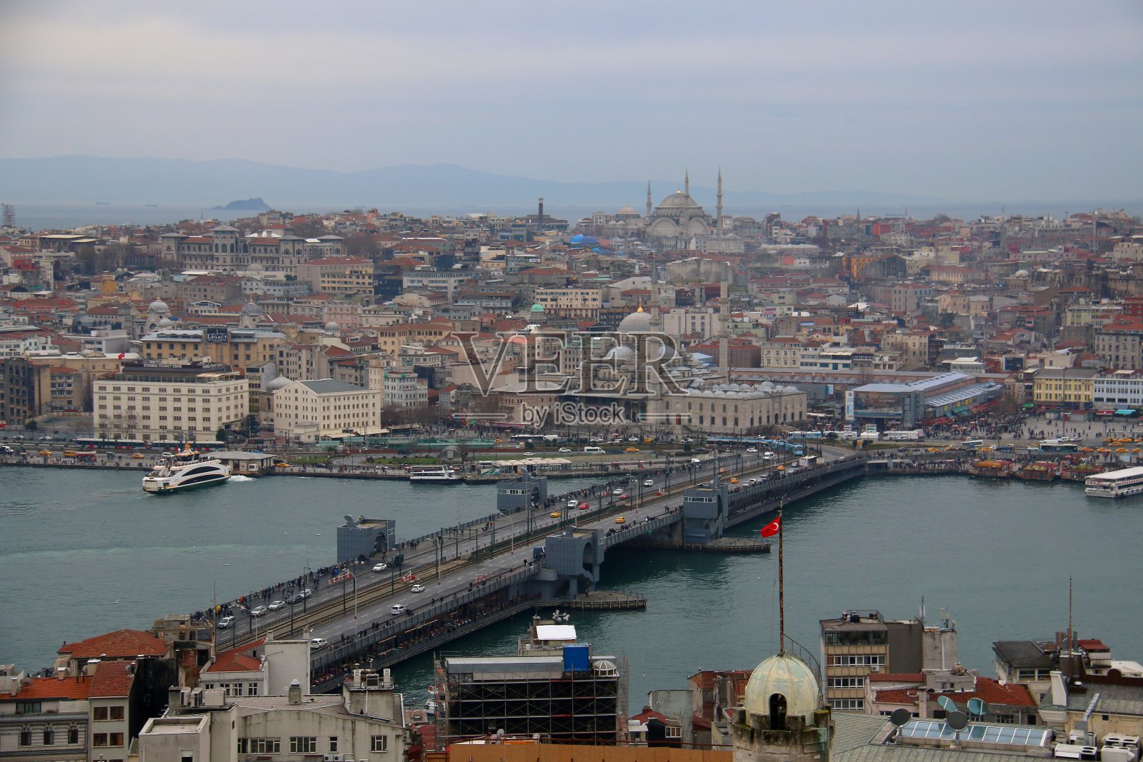 来自加拉塔塔的埃米农照片摄影图片