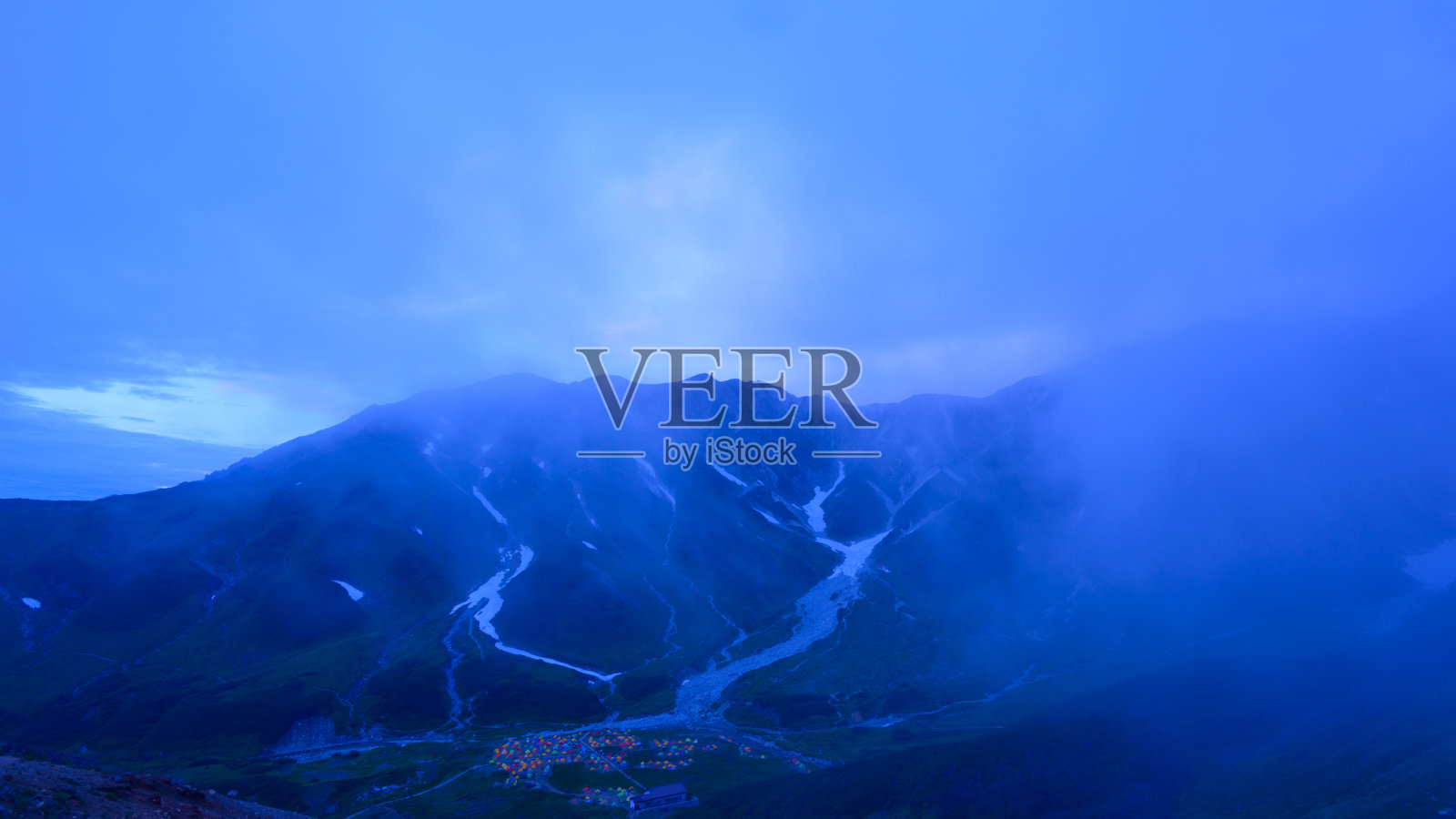 日本北部的风景是阿尔卑斯山照片摄影图片